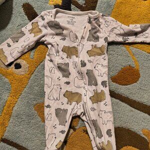 Simple Joys Pajamas 3-6 months